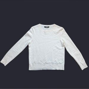 Quince Mongolian Cashmere Crewneck Sweater Women's large Color ivory